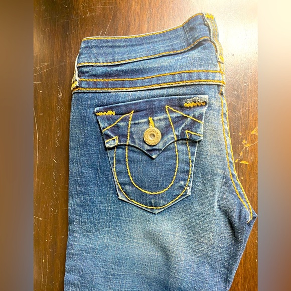 True Religion Women’s Big T Bootcut Jeans - Picture 8 of 9